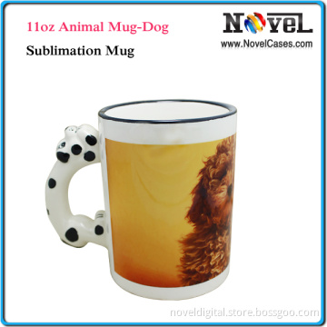 11oz Animal Mug-Dog, Sublimation Mug